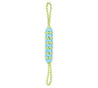 Flamingo Jouet Pour Chien Tofla Corde À Tirer Bâton Bleu/Jaune 55Cm Flottant