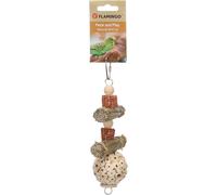 FLAMINGO Jouet pour PERRUCHES ABA Brun 25CM