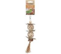 FLAMINGO Jouet pour PERRUCHES Cas Brun 25CM