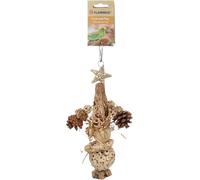 FLAMINGO Jouet pour PERRUCHES HABI Brun 33CM