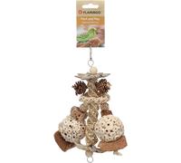FLAMINGO Jouet pour PERRUCHES Ivy Brun 24CM