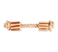 FLAMINGO-Jouet pour rongeurs avec corde et 2 cubes en bois 16 cm