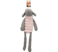 FLAMINGO Jouet RIBOLA Mouton Assis Rose L 25x20,5x65CM