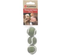 FLAMINGO Jouet Smash Balle DE Tennis Verte 1,5 inch/3,81CM 3PCS