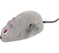 Flamingo Jouet Souris Remontable pour Chat Gris Taille S