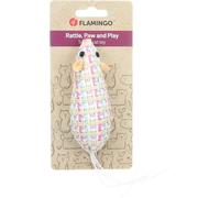 FLAMINGO Jouet TEXA Souris Violet 26x4,5x4CM