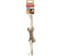 FLAMINGO Jouet WILGA OS avec Corde Brun 28x5,9x3CM