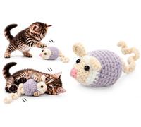FLAMINGO Jouet WOLO Souris Plusieurs Couleurs 16x4,5x4,5CM Assortiment