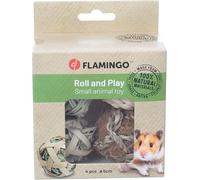 FLAMINGO JR Balle SNUFFI 4PCS DIAMÈTRE 5CM