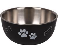 Flamingo Kena Round gamelle pour chien noir 1700ml noir 1700ml