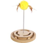 Flamingo Kitty Brain Train avec Plume