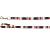 Flamingo Laisse Chien Tabor mélange S - 120cm 15mm - Mousqueton avec revêtement en Nickel Brillant