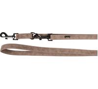Flamingo Laisse D'entrainement Delu Taupe pour Chien 205cm 20mm