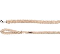 Flamingo Laisse pour Petit Chien Pookie Beige - 1,3m 20mm - Légère et Résistante | Laisse Élégante avec Mousqueton Solide pour Promenades Douces