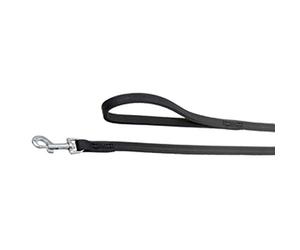 Flamingo Laisse Rondo Cousu Pour Chein, Noir, 100cm X 2cm Pour Chien Cousu Autre