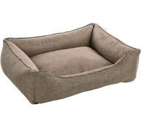 Flamingo Lit Gini pour Chien Chat - Panier pour Chien Chat - 80x67x22cm - Lavable - Fond Anti-dérapant - Housse Amovible Lieu de Couchage Doux et Confortable