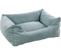 Flamingo Lit pour Chien Chat Celeste Vert Menthe - Coussin pour Chien Chat - Panier pour Chien Chat - 80x67x28cm - Lavable - Fond Anti-dérapant - Housse Amovible Lieu de Couchage Doux et Confortable