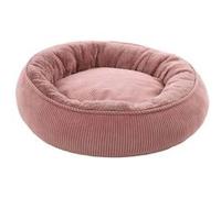 Flamingo Panier Colette pour chien et chat 46×46×17 cm Rose – Housse amovible, lavable