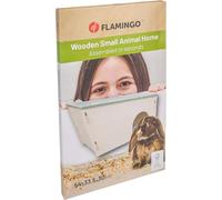 FLAMINGO Maison pour RONGEURS Mick Beige/Vert 54x33,5x30CM