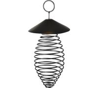 Flamingo Mangeoire Oiseaux extérieur - Lovis Noir - 18 cm - Métal résistant aux intempéries - Suspension Facile - pour Boules de Graisse