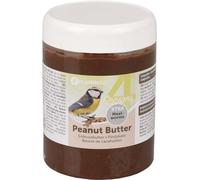 Flamingo mangeoire pour Oiseaux - Pot de Beurre de cacahuète avec vers de Farine - 330g