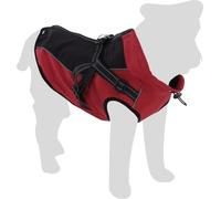Flamingo - Manteau d’Hiver pour Chien Dexter Rouge - Taille A:35cm B:36cm C:52cm - Imperméable et Chaud - Idéal pour Teckel, Shih Tzu, Bichon Frisé et Coton de Tuléar