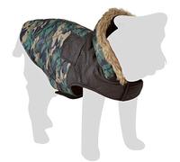 Manteau D'Hiver Ares Camouflage Pour Chiens, Lavable À 30°C, Fleece