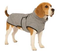 Flamingo Manteau d'hiver pour Chiens Iglu Gris - Taille 40cm (A: 40 cm, B: 48 cm, C: 50-56 cm) - Idéal pour Chihuahua, Teckel, Shih Tzu, Carlin et Cavalier King Charles