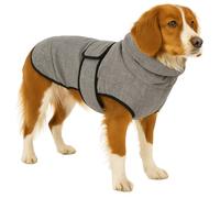 Flamingo Manteau d'hiver pour Chiens Iglu Gris - Taille 45cm (A: 45 cm, B: 51 cm, C: 58-60 cm) - Idéal pour Jack Russell, Cocker Spaniel, Bouledogue Français, Shih Tzu et Teckel