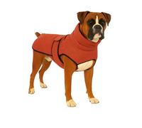 Flamingo Manteau d'hiver pour Chiens Iglu Rouge - Taille 55cm (A: 55 cm, B: 58 cm, C: 64-74 cm) - Idéal pour Border Collie, Cocker Spaniel, Labrador, Vizsla et Beagle