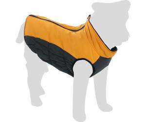 Flamingo Manteau d'hiver pour Chiens Lima - Jaune - Taille 30 cm (A: 30 cm, B: 33 cm, C: 49 cm) - Idéal pour Chihuahua, Spitz Nain, Caniche Nain, Bichon Frisé et Petit Brabançon