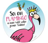 Flamingo Mouse PadDV _ 228with Non-Slip MatOffice Mouse Pad Computer Accessories Pad Mouse Idea Gift Idea Birthday Pineapple Melon Bird Tropical Crown