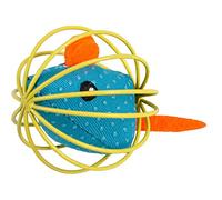 Flamingo Souris Dans Balle Peluche pour Chat 6cm