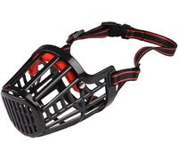 Flamingo Muselière Silas L Noir pour Chien 31cm 38-52cm