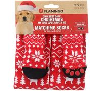FLAMINGO NOËL Chaussettes Assorties KEYSA Rouge