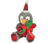 Flamingo Noël Jouet pour Chien Pingouin et Os 2 en 1 43cm