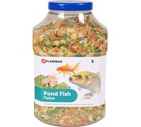 Flamingo Nourriture d’Etang Flocons pour Poissons pour Bassins d'Agrément 5 L
