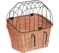 Flamingo Panier de Vélo Guidon Crochet Canna Brun 45x38x47cm