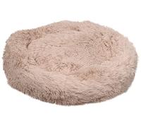 Flamingo Panier Krems Rond Chien Coussin Chat Panier Donut 70 cm Ø Beige