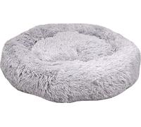 Flamingo Panier Krems Rond Chien Coussin Chat Panier Donut 70 cm Ø Gris Clair