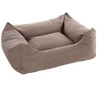 Flamingo Panier Lotta RECTANGULAIRE + Fermeture Eclair Taupe 80x67x28CM