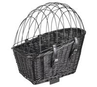 Flamingo Canna Round Basket Noir Black