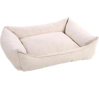 Flamingo Panier orthopédique Baldar Beige - 80x67x22cm - Forme Ergonomique pour Un Sommeil réparateur - Complément Parfait du Coussin Baldar !