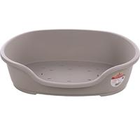 Flamingo Panier pour Chien Tuck Ovale Gris Chaud XL - 92x61x26cm