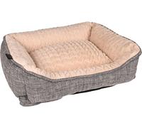 Flamingo Panier pour Chien ZUPO RECTANGULAIRE Gris 50X40X16CM