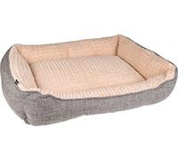 Flamingo Panier pour Chien ZUPO RECTANGULAIRE Gris 90X65X25CM