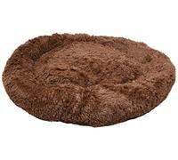 Flamingo Panier Rond Chien Coussin Chat Panier Donut 90 cm Ø Brun Clair