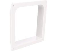 Flamingo Panneau arrière Vego Blanc pour Chat - 23,5x25x5cm - Pièce de Rechange pour Porte de chatière Vego