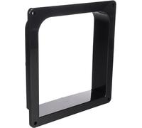 Flamingo Panneau Arrière Vego Noir - Accessoire de Remplacement pour Chatière, Facile à Installer