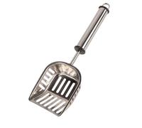 Flamingo Pelle à litière pour Chat Ian acier inox - 31,5x14,2x4cm